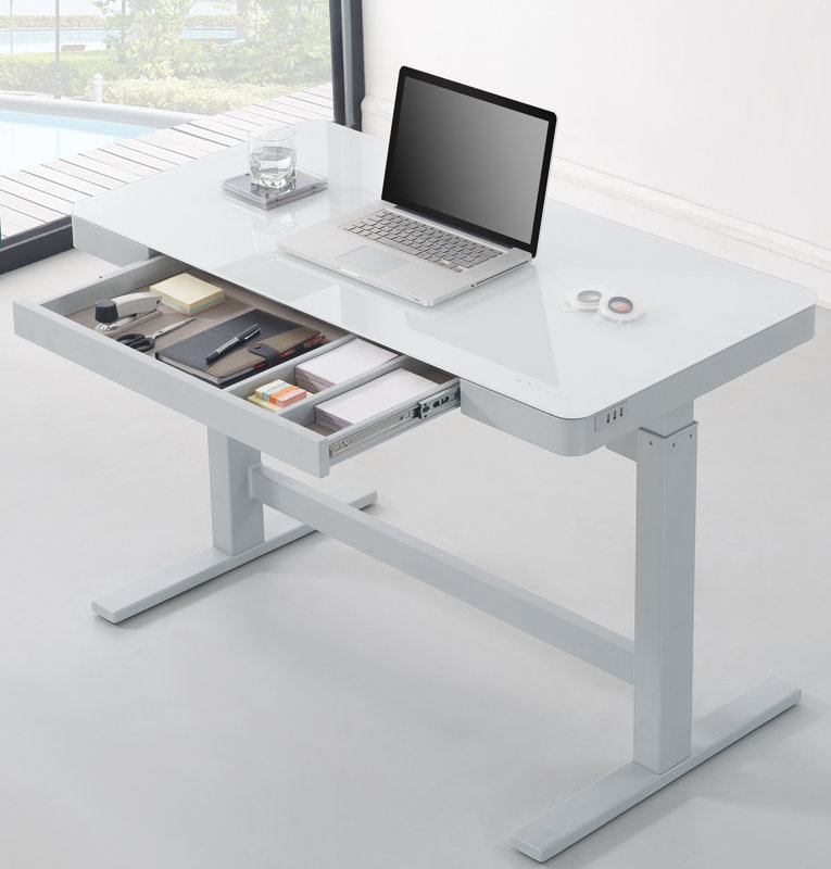 Wildon Home ® Adjustable Standing Desk & Reviews Wayfair